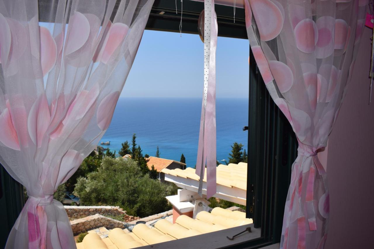Villa Thetis With Private Pool Where The Sunsets Fade Away Áyios Nikítas Exteriör bild