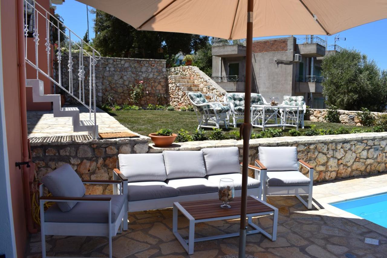 Villa Thetis With Private Pool Where The Sunsets Fade Away Áyios Nikítas Exteriör bild