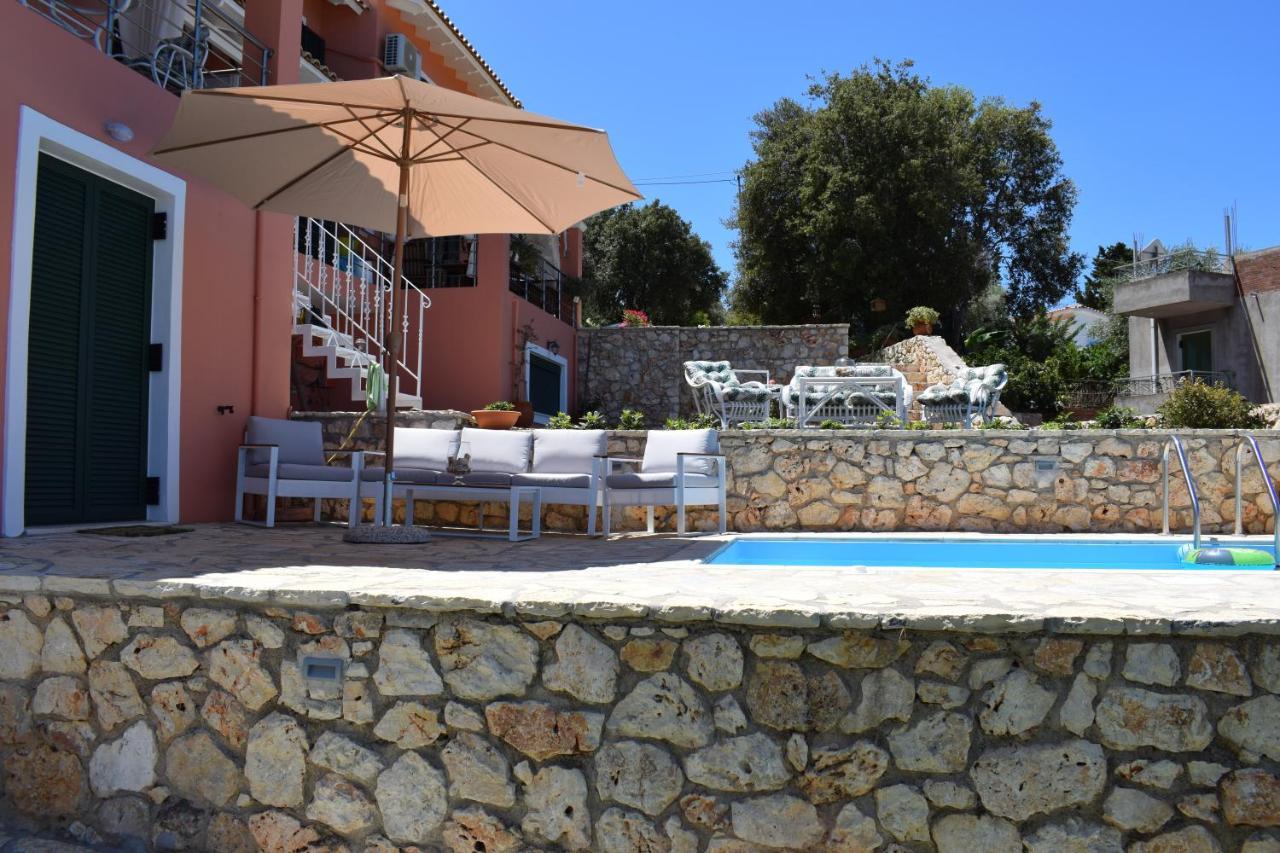 Villa Thetis With Private Pool Where The Sunsets Fade Away Áyios Nikítas Exteriör bild