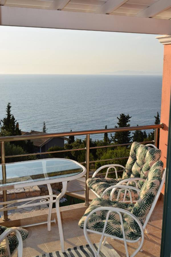 Villa Thetis With Private Pool Where The Sunsets Fade Away Áyios Nikítas Exteriör bild