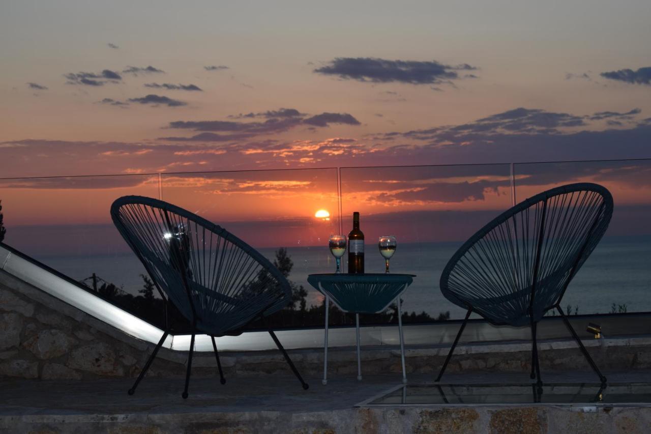Villa Thetis With Private Pool Where The Sunsets Fade Away Áyios Nikítas Exteriör bild