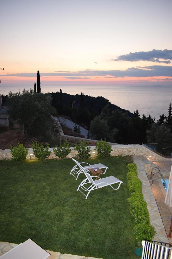 Villa Thetis With Private Pool Where The Sunsets Fade Away Áyios Nikítas Exteriör bild