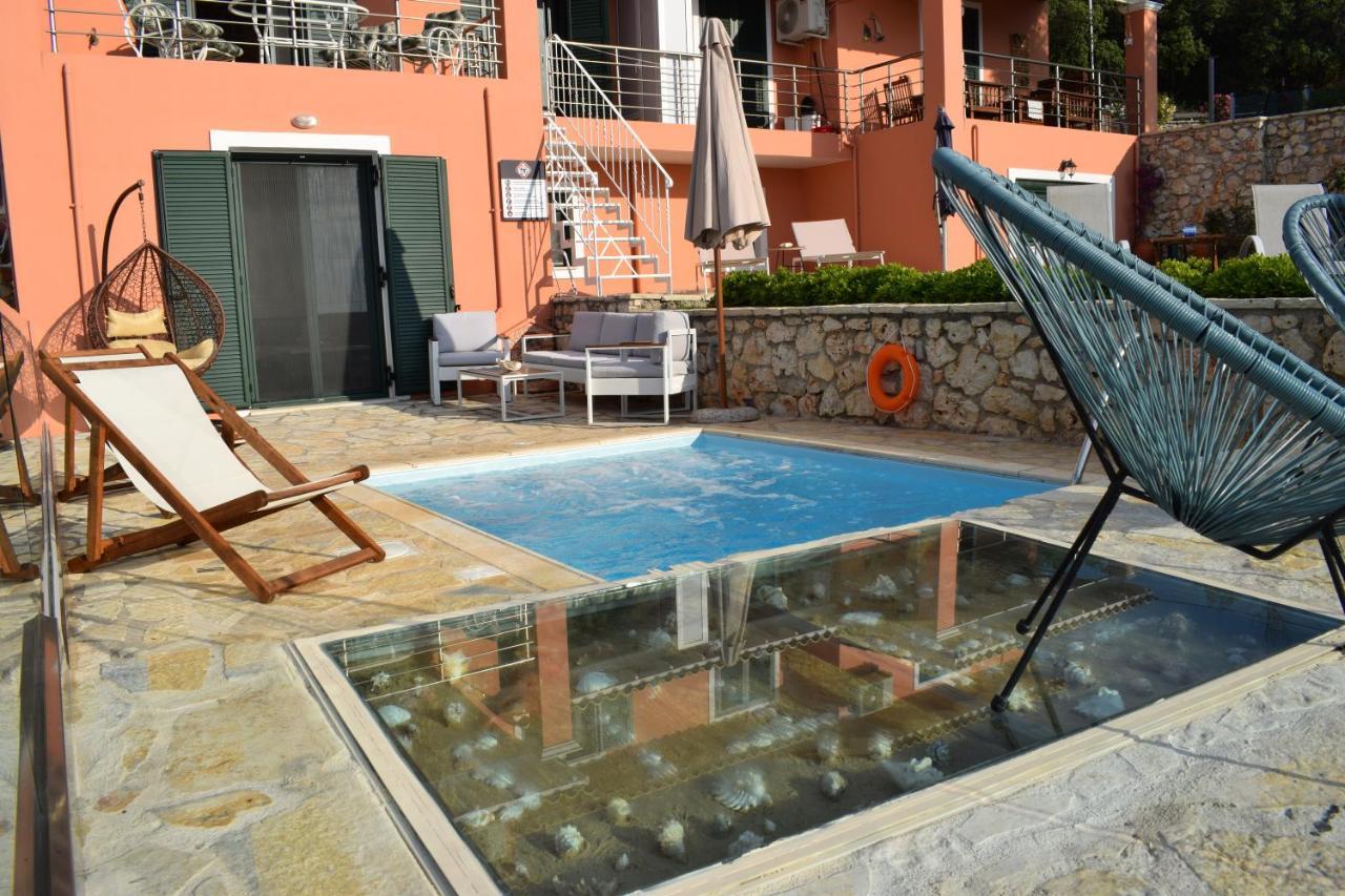 Villa Thetis With Private Pool Where The Sunsets Fade Away Áyios Nikítas Exteriör bild